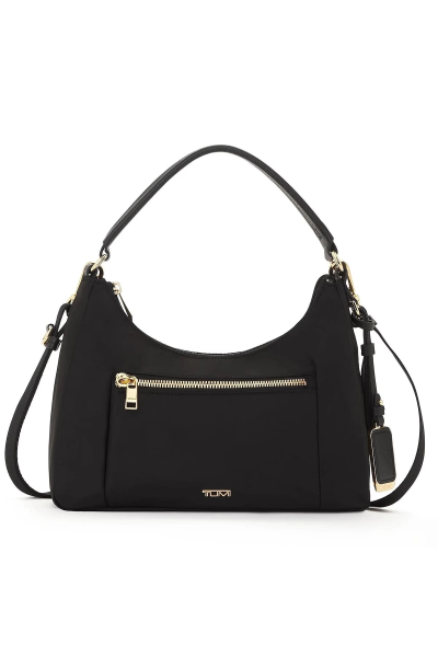 Voyageur ADELAIDE HOBO CROSSBODY Black Gold