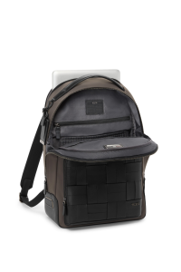 HARRISON Warren Backpack |  Taupe/Black Woven