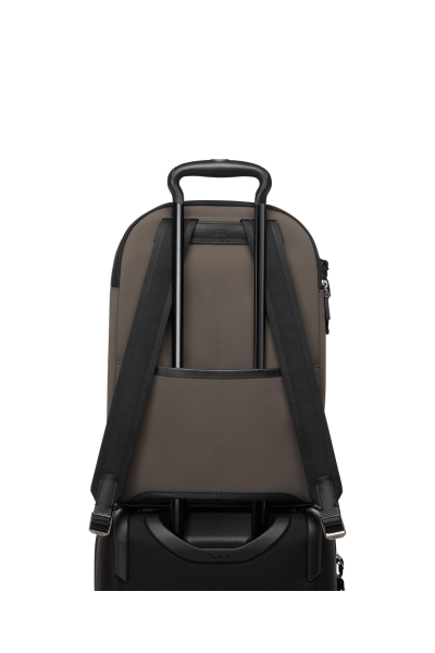 HARRISON Warren Backpack |  Taupe/Black Woven