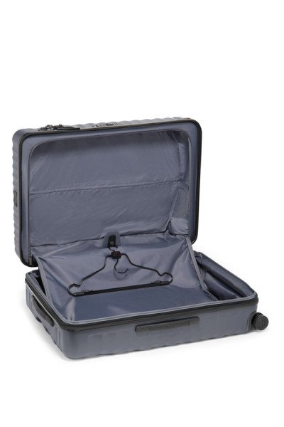 Large Expandable Checked Luggage 76cm| Grey Texture