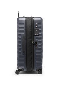 Large Expandable Checked Luggage 76cm| Grey Texture