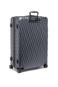 Large Expandable Checked Luggage 76cm| Grey Texture