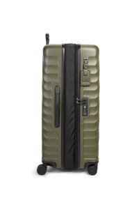Extended Trip Expandable Checked Luggage 76 cm | Olive Texture