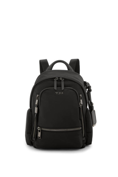 Celina Small Backpack | Black/Gunmetal