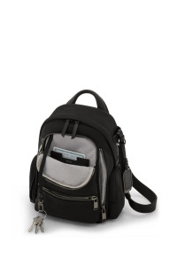 Celina Small Backpack | Black/Gunmetal