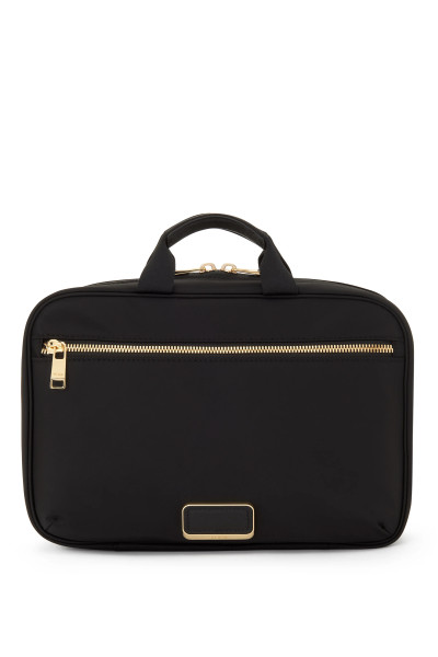 Voyager | Madeline Cosmetic Pouch | Black/Gold