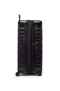 Extended Trip Expandable Checked Luggage 76 cm | Black Texture