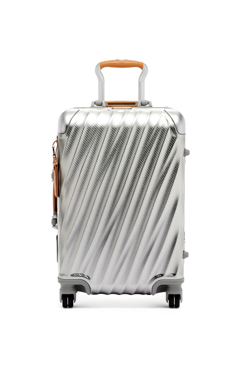 19 Degree Aluminium | International Carry-On 56 cm | Texture Silver
